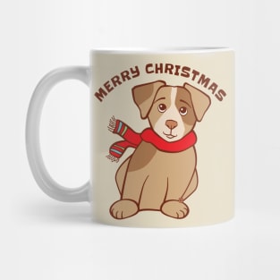 Merry Christmas Dog Mug